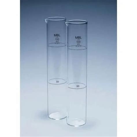 Borosilicate Glass Round Nessler Cylinder, For Chemical Laboratory, Capacity: 100 ml at Rs 60 ...