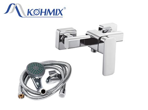 New Bathroom Rainfall Shower Mixer With Shower Head Hot Cold Water Zinc Shower Faucet Faucet
