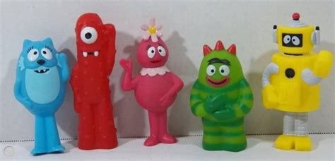 ~nick Jr~ Yo Gabba Gabba Figures Brobee Plex Toodee Muno Foofa 1953603954