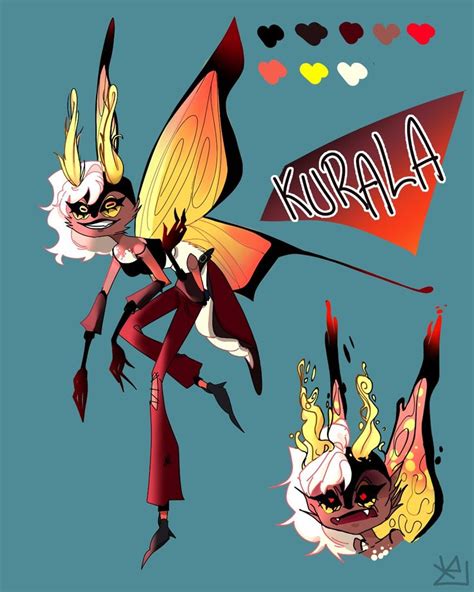 Hazbin Hotelhelluva Boss Oc Based On A Moth