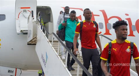 CAF U 23 AFCON Qualifiers Black Meteors Land In Ghana After Holding