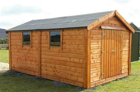 Garden Sheds Ireland Classic Brown Sheds Ireland