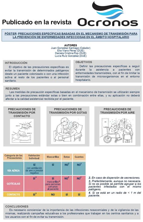 P Ster Precauciones Espec Ficas Basadas En El Mecanismo De Transmisi N