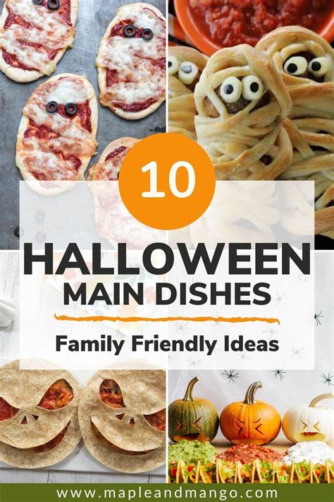 Halloween Dinner Ideas Fun Spooky Main Dish Recipes Maple