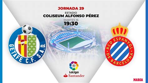 LaLiga Santander Getafe Espanyol Horario canal y dónde ver por TV