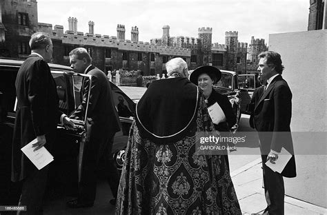 Funeral Of The Duke Of Windsor. Berkshire, Windsor- 5 Juin 1972- Lors ...