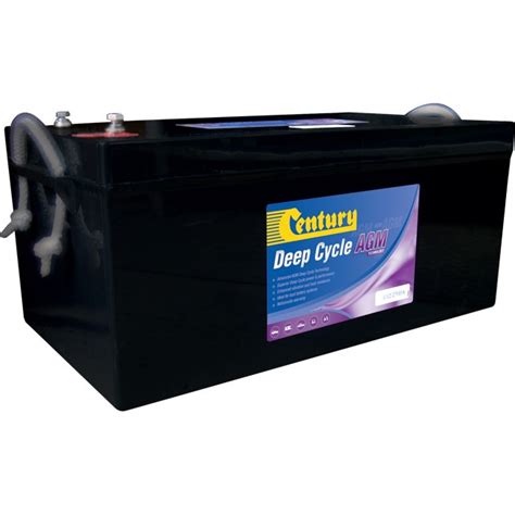 Century C12 270da 12v 270ah Absorbed Glass Mat Agm Deep Cycle Battery Century Radio Parts