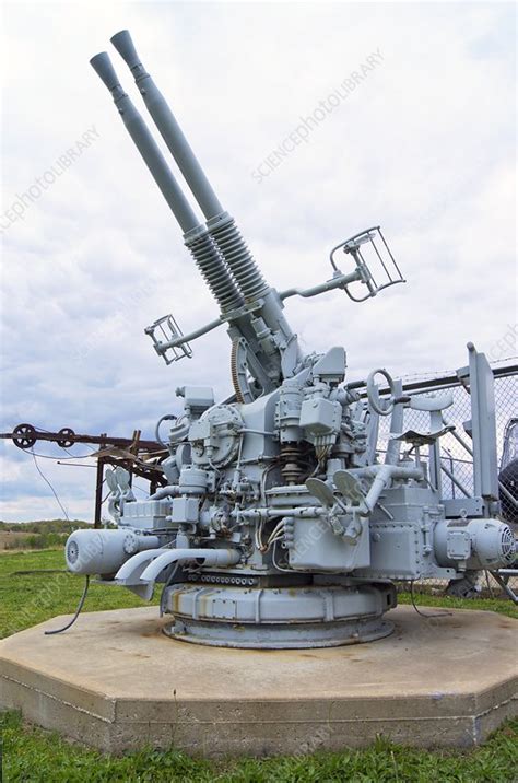 Bofors Anti Aircraft Gun Stock Image C Science Photo Library