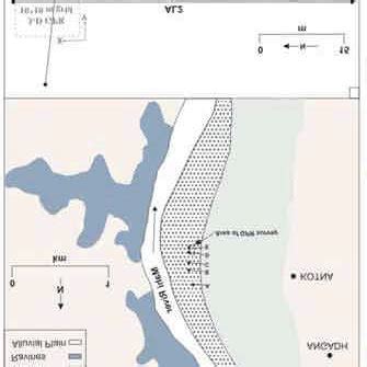 a, Map showing location of Mahi River basin. b, Mahi River basin with ...