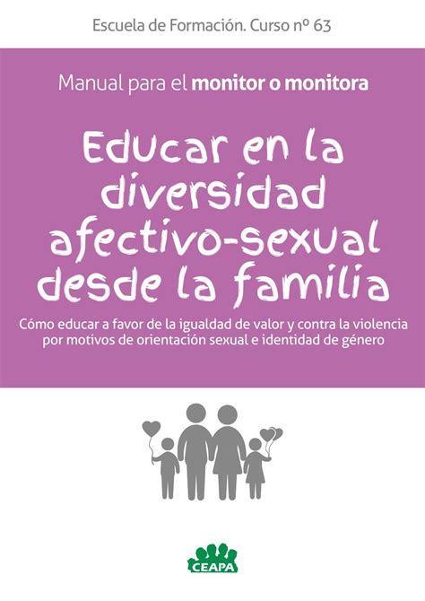 Guia Monitor Educacion Diversidad Afectivo Sexual Artofit