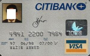 Bank Card Citibank Citibank Pakistancol Pk Vi