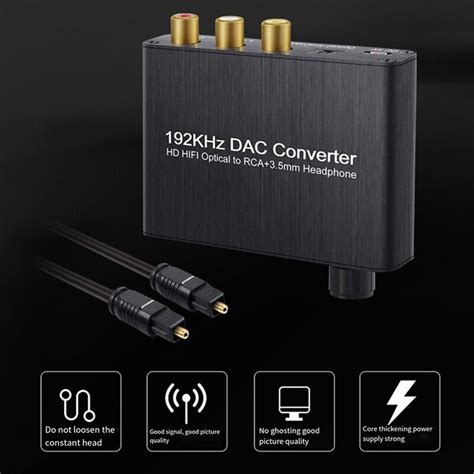 Convertisseur DAC 192KHz Convertisseur NuméRique Vers Analogique avec