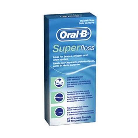 Oral B Seda Dental Super Floss 50 Tiras Farmacia Igor Odriozola