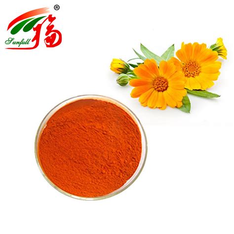 Halal Marigold Flower Extract 10 Lutein For Age Related Macular Degeneration