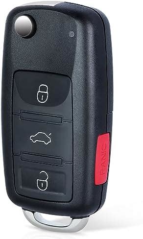 Keyecu Uncut Folding Remote Key Shell Case Fob Button For Vw