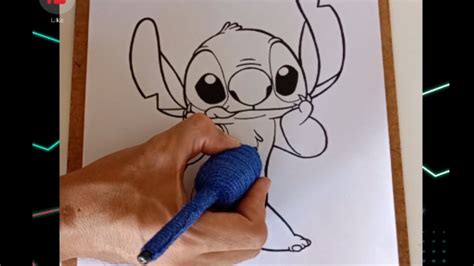 Como Desenhar O Stitch Lilo Stitch PASSO A PASSO YouTube