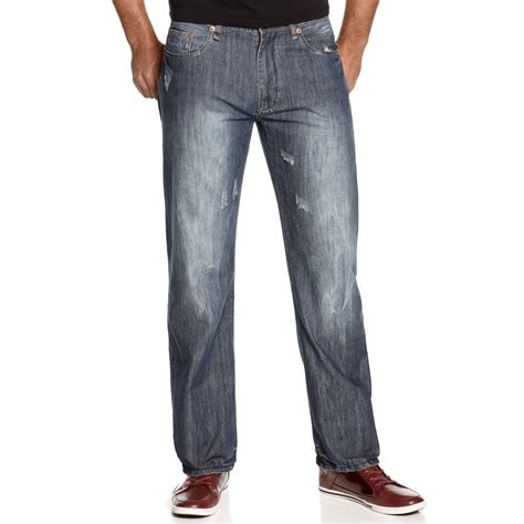 Sean John Jeans X Deco Hamilton Relaxed Fit Jeans In Blue For Men Morgan Wash Lyst