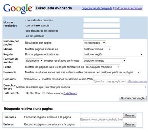 Autoformaci N Para El Profesorado B Squedas Avanzadas En Google