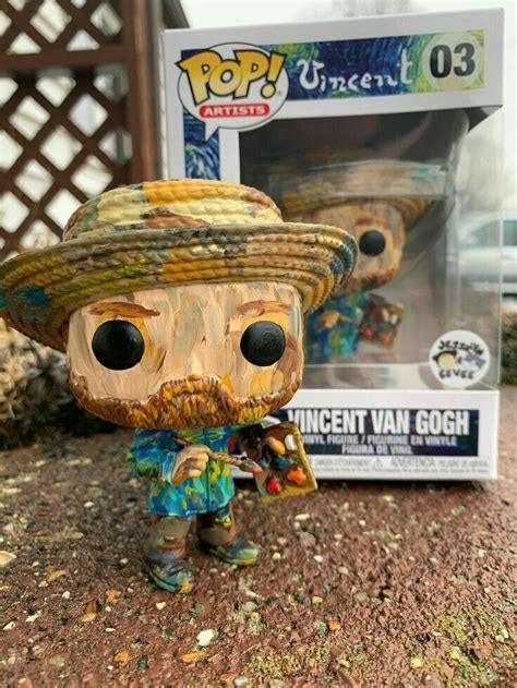 Arte Van Gogh Van Gogh Art Pop Figurine Funko Pop Dolls Custom