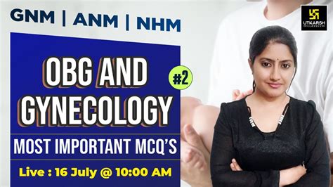 Anm Gnm Nhm Exam Staff Nurse Obstetrics And Gynaecology