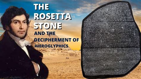 The Rosetta Stone And The Decipherment Of Hieroglyphics YouTube