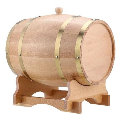 ABI 10L Baril de chêne VIN ROUGE ALCOOL LIQUIDE 10L tonneau en bois