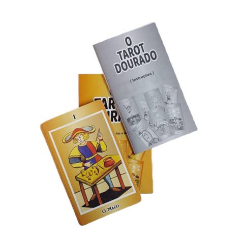 Tarô O Tarot Dourado 24 Cartas