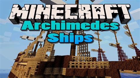 Archimedes Ships And Airships Mod Installer For Minecraft 1 7 5 Youtube