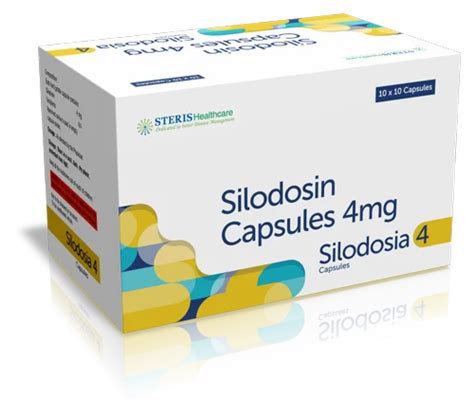 Silodosia Silodosin Dutasteride Capsule Steris Healthcare 1x10