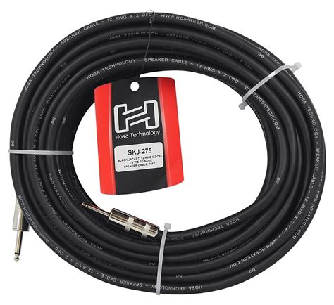 Hosa Skj 275 Edge Series 14 Ts Speaker Cable 75 Reverb Canada