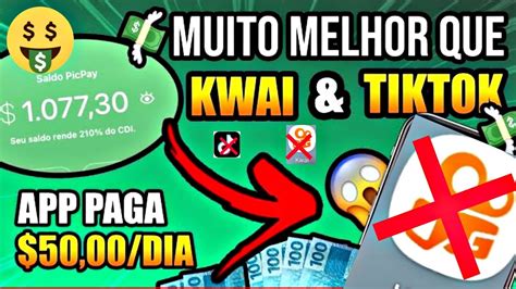 ADEUS KWAI Melhor APP PARA GANHAR DINHEIRO DE VERDADE Rápido Como