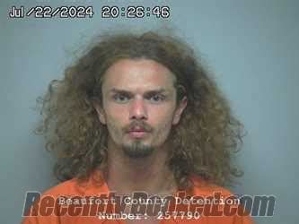 Recent Booking Mugshot For CHANDLER THEODORE PIRIE In Beaufort County