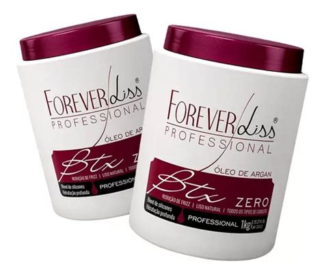 Forever Liss Btx Capilar Argan Oil Sem Formol Kg Mercadolivre