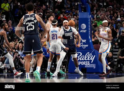 Dallas Mavericks Forward P J Washington 25 And Daniel Gafford 21