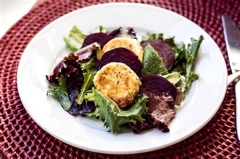 Goat Cheese Salad With Roasted Beets Girl Gone Gourmet