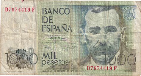 Spanien Pesetas Geldschein Km S Ma Shops