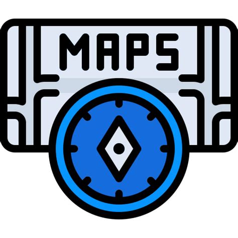 Icono De Mapas Generic Outline Color