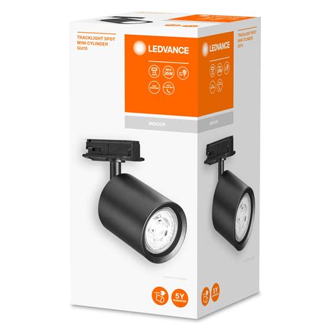 Mini tête de luminaire LEDVANCE TRACKLIGHT noiR GU10 Leroy Merlin