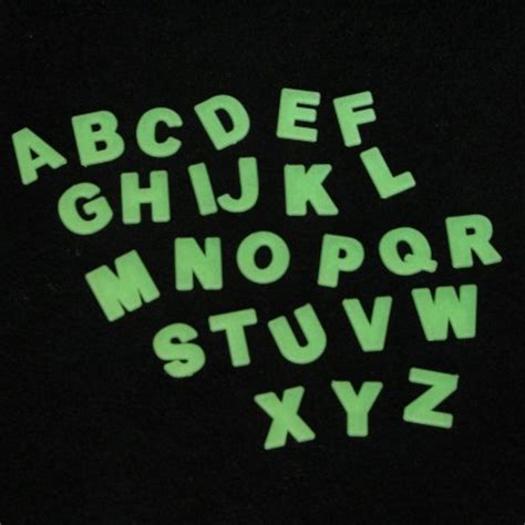 Glow Alphabet Letters