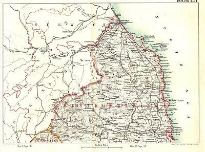 Northumberland Antique Reproduction Antique Europe Sheet Maps For Sale