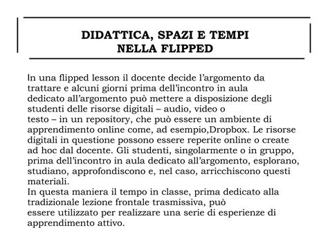 La Flipped Classroom Ppt