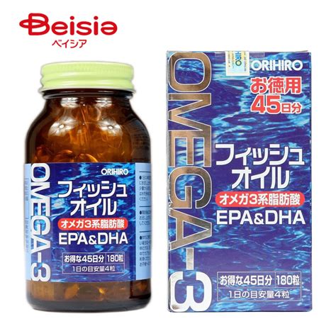 【楽天市場】オリヒロ フィッシュオイル 180粒 45日分 Epaanddha オメガ3系 脂肪酸 Orihiro イワシ Epa Dha 魚