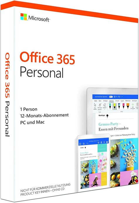 Microsoft Office 365 Personal Nu Microsoft 365 Single Meertalig 1