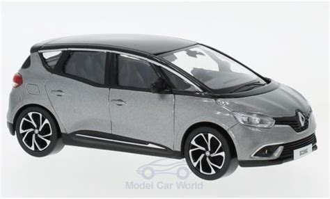 Diecast Model Cars Renault Scenic 143 Norev Metallise Greyblack 2016