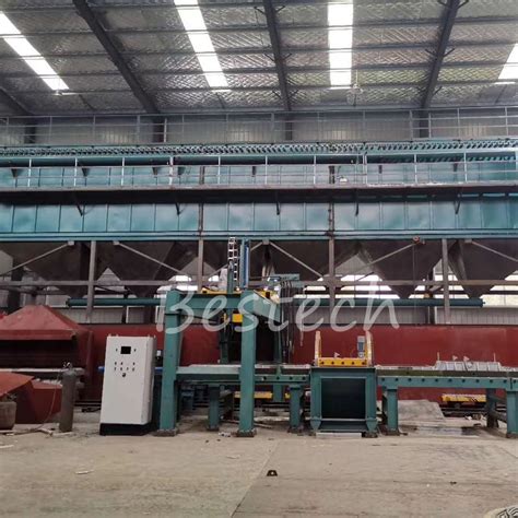 Fully Automatic Green Sand Casting Molding Line Factory Green Sand