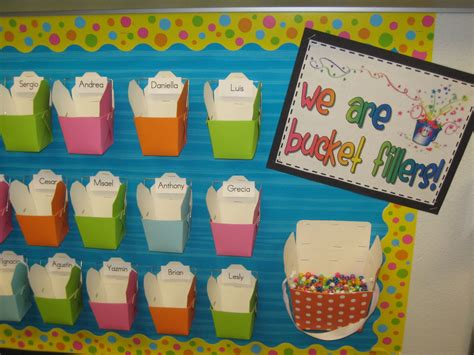 Bucket Fillers Bulletin Board Classroom Displays Classroom Themes