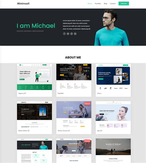 23 Best Free WordPress Portfolio Themes & Templates for 2024