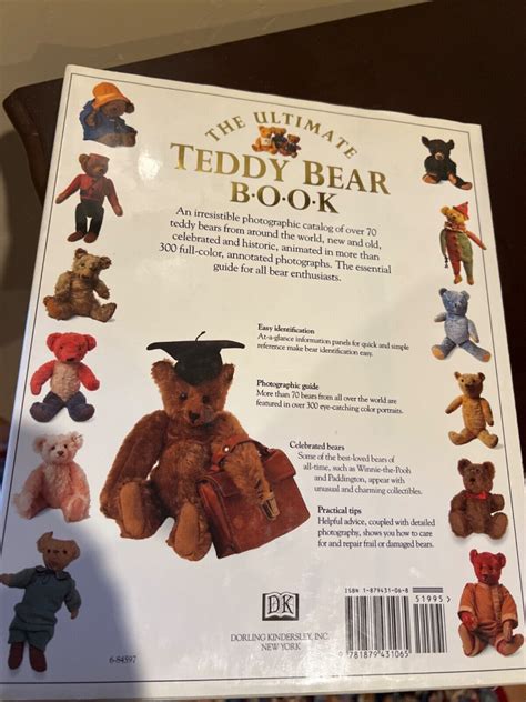 1991 The Ultimate Teddy Bear Book By Pauline Cockrill First American