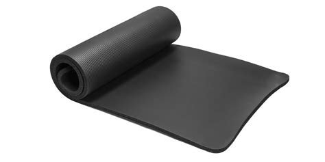 This highly-rated extra thick Yoga Mat w/ carrying straps is down to ...