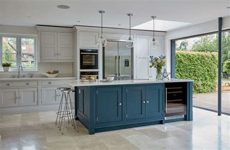 Dark Grey Shaker Style Kitchen Tom Howley Blue Shaker Kitchen Shaker